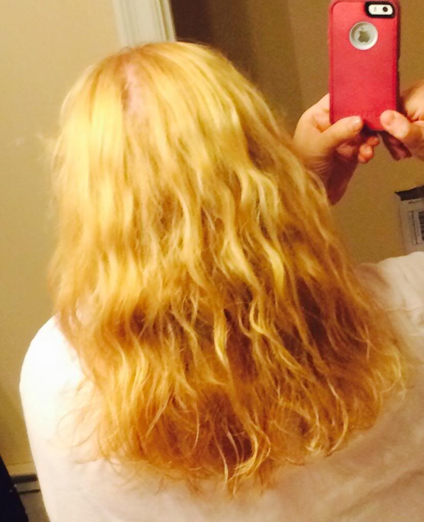 Going from bleached blonde to dark brown with hint of auburn or